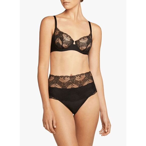 NWT Wolford Venus Lace Bra 36B Black - Picture 3 of 16